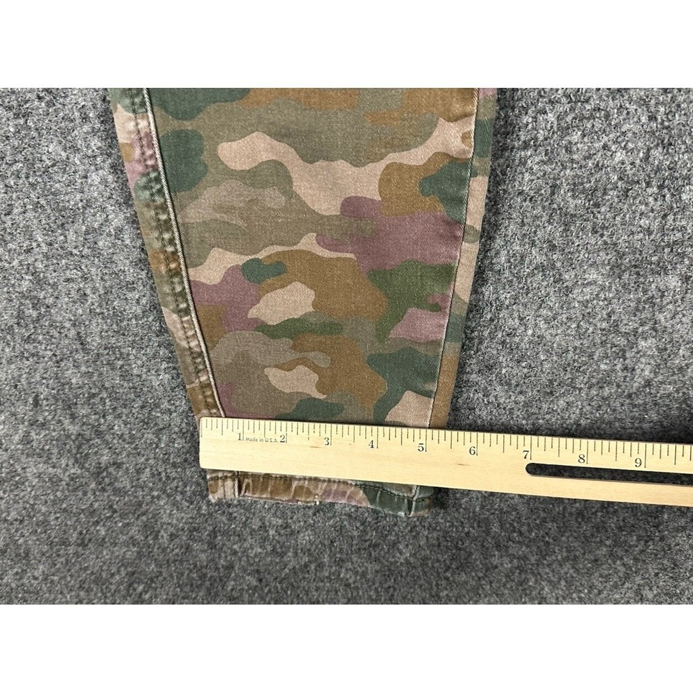 Anthropologie Slim Camo Button Fly Jefferson Utility Pants Women's Size 29 - Picture 7 of 8